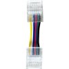 IMMAX konektor CLICK 12mm s kabelem 2,5cm, RGB+CCT, 6pin