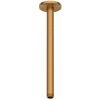 Duravit Príslušenstvo Sprchové rameno stropné, 30 cm, kefovaný bronz UV0670026004