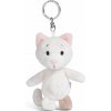 Prívesok na kľúče NICI plyšová Love Mačička huňatá 10 cm