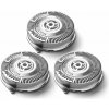 Philips SH50/50 náhradní holicí hlavy, trvanlivost 9 milionů oholených chloupků, 3 kusy v balení SH50/50