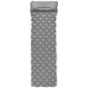 Spokey AIR BED PILLOW Nafukovací matrac s vankúšikom, 190 x 60 x 6 cm, R-Value 2.5, sivá