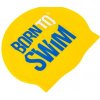 Plavecká čiapka BornToSwim Classic Silicone Žltá/modrá + výmena a vrátenie do 30 dní s poštovným zadarmo