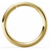 DF Piercingový prsteň 6197 zo žltého zlata