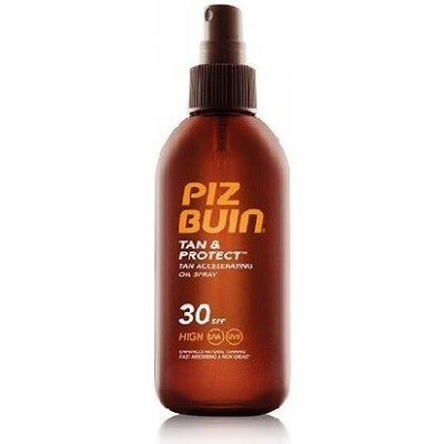 Piz Buin Tan & Protect ochranný olej urýchľujúci opaľovanie SPF 30 150 ml