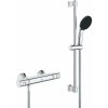 GROHE Precision Start nástenný sprchový termostat, ručná sprcha 1jet EcoJoy priemer 110 mm, 62 cm sprchová tyč, jazdec a sprchová hadica 175 cm, chróm, 34597001