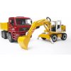 Bruder 02751 MAN a bager LIEBHER