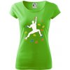 Bouldering lezec - Dámske tričko Pure - XL ( Apple Green )