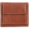 Malá kožená peňaženka Poyem 5239 koňaková