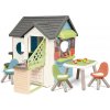 Domček s obchodom a reštauráciou s plotom Chef House Life Smoby rozšíriteľný s posedením