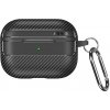 Techsuit CarbonFiber puzdro pre Apple AirPods Pro 1 / 2 – čierne
