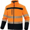 DELTA PLUS Bunda LULEA2 HV, softshell Farba: Oranžová HV / tmavomodrá, Veľkosť: S