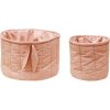 LORENA CANALS Úložné košíky - Bambie vintage ružová