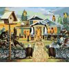 Zuty – Maľovanie podľa čísel – Vtáky a dom (D. Rusty Rust), 40 × 50 cm, plátno 8596530189886