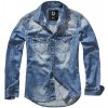 BRANDIT košeľa Riley Denimshirt Modrá Veľkosť: 5XL