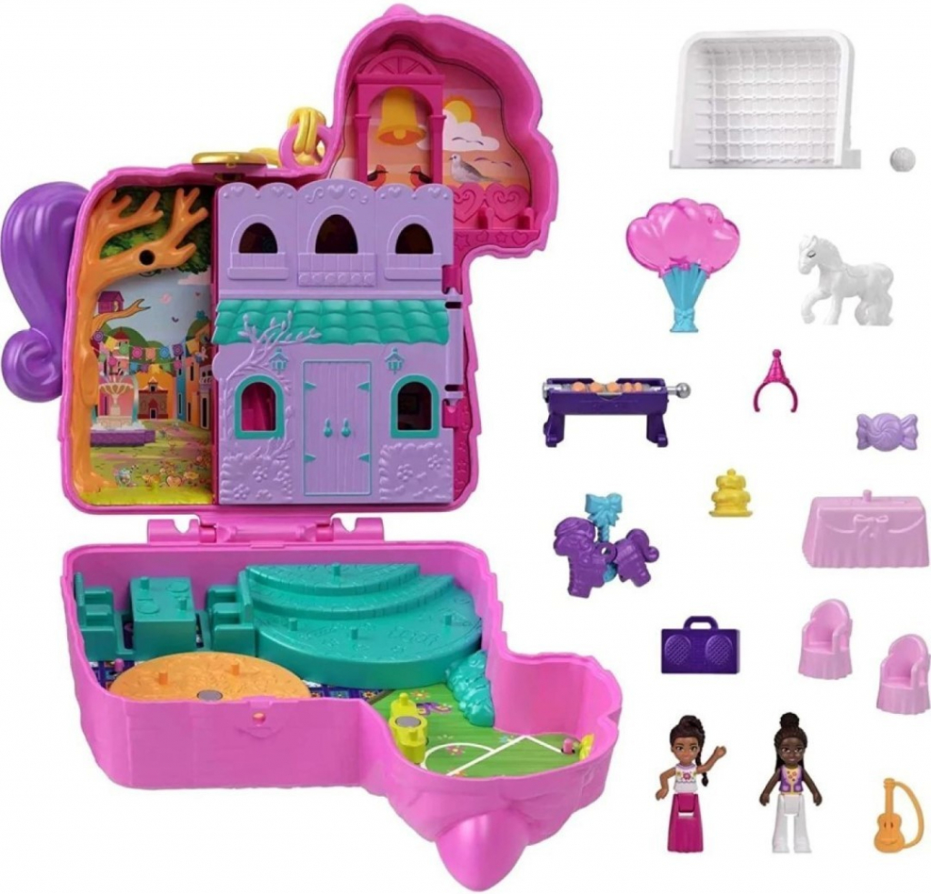 Mattel Polly Pocket Pinata Party Compact