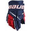 Bauer Rukavice Bauer Supreme M5Pro S23 INT, Intermediate, tmavo modrá-červená-biela, 13