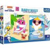 TREFL 43005 Puzzle Baby MAXI 2x10 Happy shark day