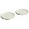 HAY Tanier Barro Plate Off-white 24 cm set 2 ks
