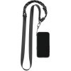 Černý FilMov Phone Shoulder Strap Orange Neck Holder Šňůrka 70cm na Mobilní Telefon