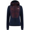 Dámska športová bunda KARI TRAA, TIRILL 2.0 JACKET tmavo modrá,Vínová,Biela S