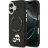 Kryt Karl Lagerfeld Case iPhone 17 s MagSafe Klhmp17Spsmlrkck (Pu K&C Pins) Black