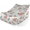 Sablio Sedací vak Lounge Malované květy - 80 x 95 x 50 cm