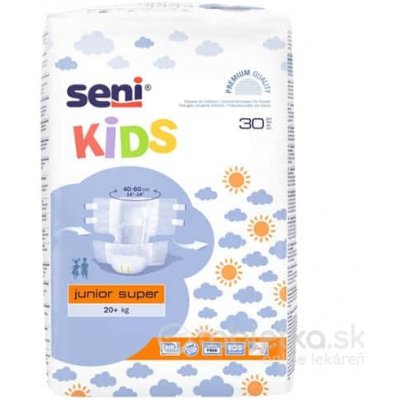 Seni Kids Junior Super 20+kg 30 ks od 0,39 € - Heureka.sk