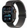 Apple Watch Ultra 2 49mm Black Titanium Case with Black Titanium Milanese Loop - L MX5V3CM/A (MX5V3CM/A)
