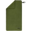 Nils Aqua Rýchloschnúci froté uterák khaki 120x80 cm