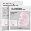 COSRX Peptide Collagen Glow Hydrogel Mask Sada hydrogélových masiek s peptidmi a kolagénom 34 g x 3 ks