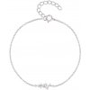 Olivie strieborný nežný náramok 8714