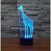 Beling 3D lampa, Žirafa, 7 farebná S24