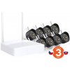 Tenda K8W-3TC - bezdrôtový Wi-Fi kamerový set 2K (3MP), NVR + 8x IP ka