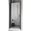 Kermi Cada XS sprchové dvere 95 cm výklopné čierna matná/priehľadné sklo CK1WL095203PK