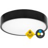 LED senzorové CCT stropné prisadené svietidlo 15W čierne (WMAT300/HF-15W/CR)
