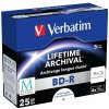 Verbatim BD-R SL potlačiteľné 25GB Blu-Ray disky (5ks)