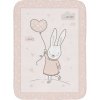 KikkaBoo Detská deka Super Soft Rabbits in Love