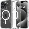Tech-Protect Flexair Hybrid s MagSafe, iPhone 16 Pro, glitter clear 5906302311446