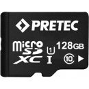 Pretec microSDXC 128GB UHS-I + adapter PC10MXC128G