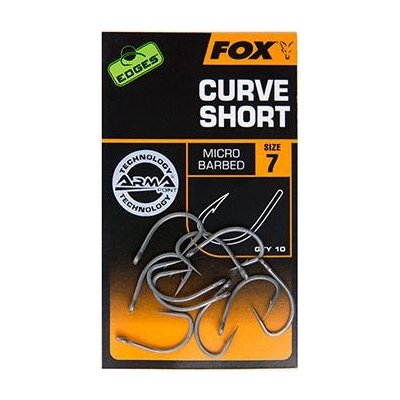 Fox Háčiky Edges Armapoint Curve Shank Short veľkosť háčika: 2