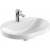 Geberit Variform umývadlo 60x45 cm oválny vstavané umývadlo biela 500.734.00.2