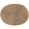 Jutové dekoratívne prestieranie na stôl 35870925 RATAN oválné hnedé, IMPOL TRADE