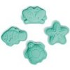 Bigjigs Toys Silikónové formičky zelené Eggshell