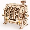 Ugears 3D drevené mechanické puzzle STEM klikacie počítadlo
