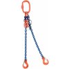 SVX Reťazový záves oko-2 hák tr 100 so skracovačom (4,5m, 14 000/10 000 kg, 16mm) 4,5m, 14 000/10 000 kg, 16mm