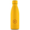 Termo fľaša z nerezovej ocele COOL BOTTLES Vivid Yellow trojvrstvová 350 ml