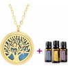doTerra Trio esenciálnych olejov + Aroma náhrdelník Vincenza zlatý