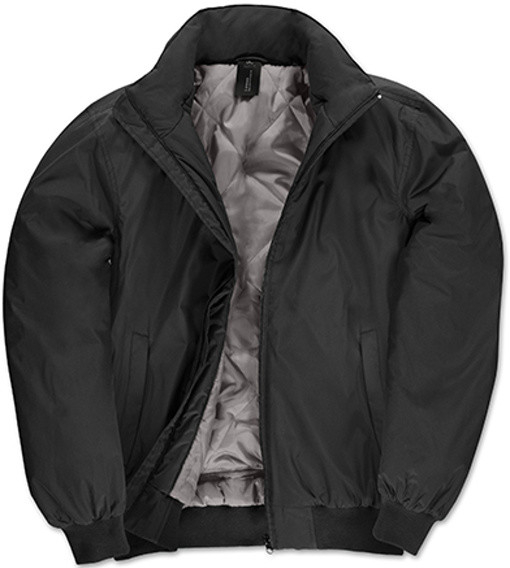 B & C pánska bunda bomber JM961 Black