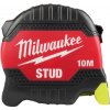 Zvinovací meter Milwaukee STUD (GEN3) 10M-33, dĺžka 10 metrov