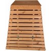 Drevený kompostér 1040 L pyramída - česká výroba